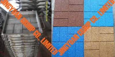 Faux Brick Rubber Floor Molding Molds