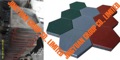 Hexagon Rubber Floor Molding Molds