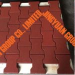 200X160mm I-Shaped Interlocking Rubber Floor Tile Molding Mold(6 Cavities Per Female Mold)