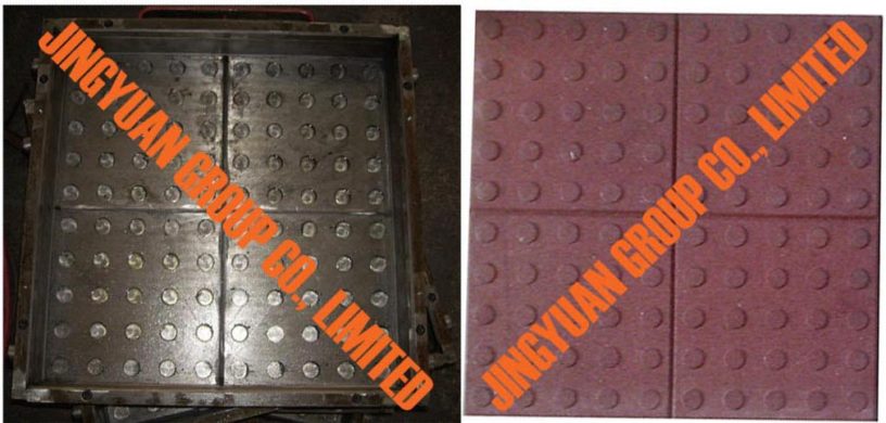 Round Dot Rubber Floor Molding Molds