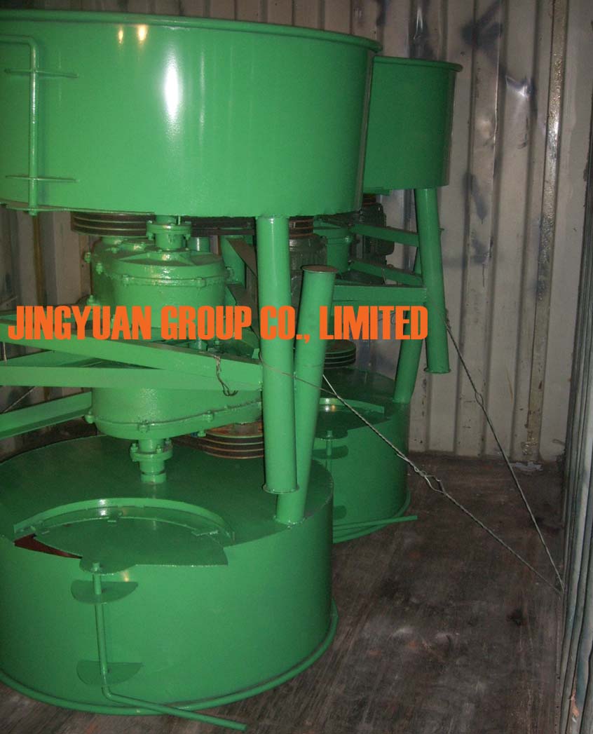 Rubber Crumb Mixer in container before shipment