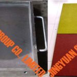 400X400mm Square Rubber Floor Tile Molding Mold(1 Cavity Per Female Mold)