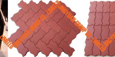 Toothed(zigzag) Rubber Paver Molds