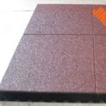 1000X1000mm Prism Backing Rubber Floor Tile Molding Mold(1 Cavity Per Female Mold)
