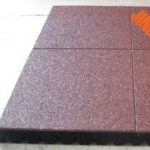 1000X1000mm Prism Backing Rubber Floor Tile Molding Mold(1 Cavity Per Female Mold)