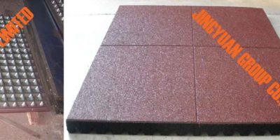 1000X1000mm Prism Back Rubber Floor Molding Molds