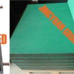 1000X1000mm Rubber Floor Tile Molding Molds(2 Cavities Per Female Mold)