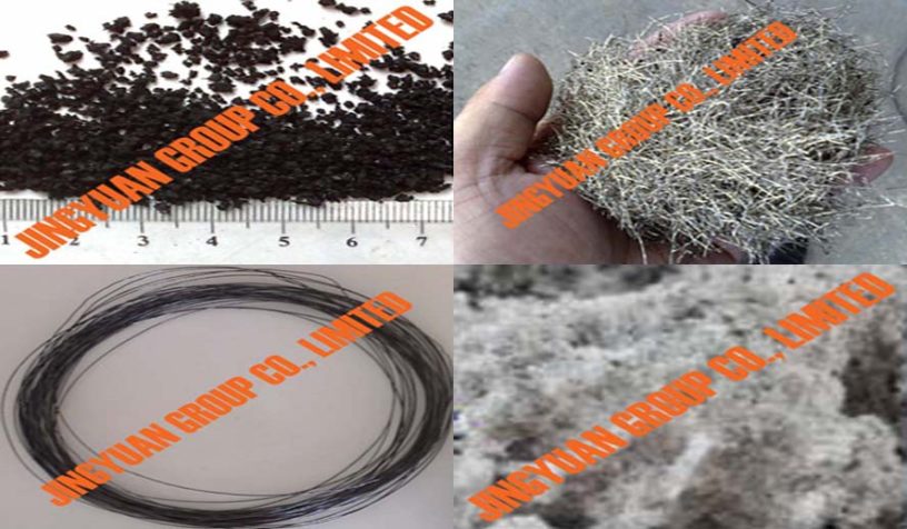 Recycled Tire Products(Crumb Rubber,Steel Wire,Steel Bead,and Tire Fiber)