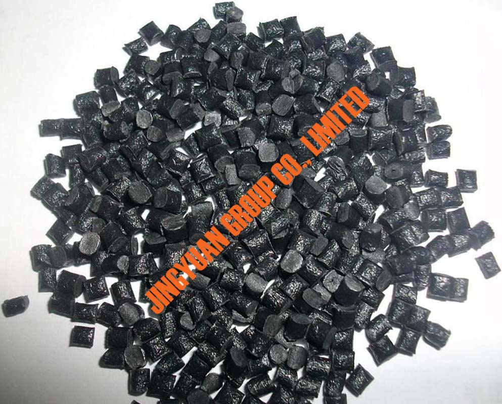 Tire Fiber Nylon Granules(Recycled Tire Products of this plant and be Shaped by JYNL Nylon Granule Production Line)