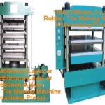Vulcanizing Press(Rubber Tile Making Machine) With Manual Female Mold Changing System