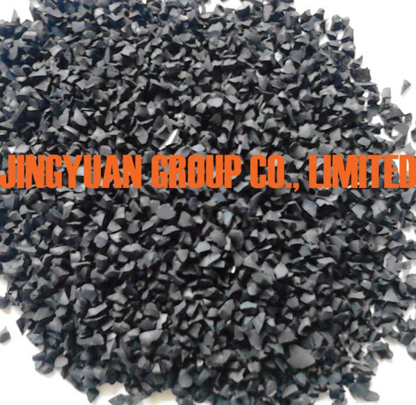 3-4mm Rubber Granule from JYLS-500 Rubber Granulator