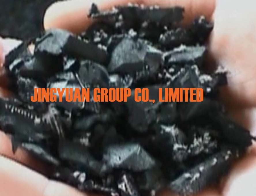 1cm Tire Granules from JYTP-700 Rubber Pulverizer