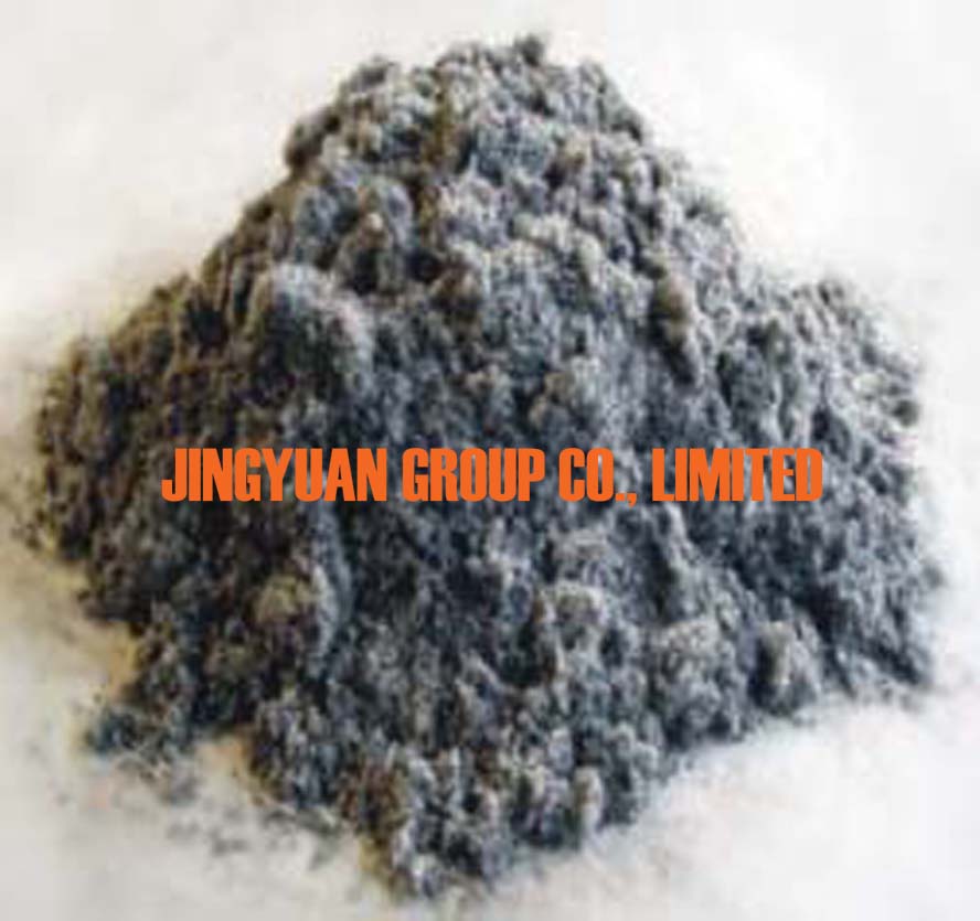 Mixture of Fly Fiber and Rubber Powder Removed by JYXF-150 Fiber Separator(The shortage of this Fiber Separator is can not Separate Fly Fiber and Rubber Powder)