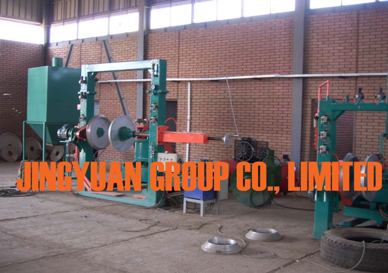 Tire Buffing Machines With Buffing Collecting Machine and Spare Tire Catching Plates