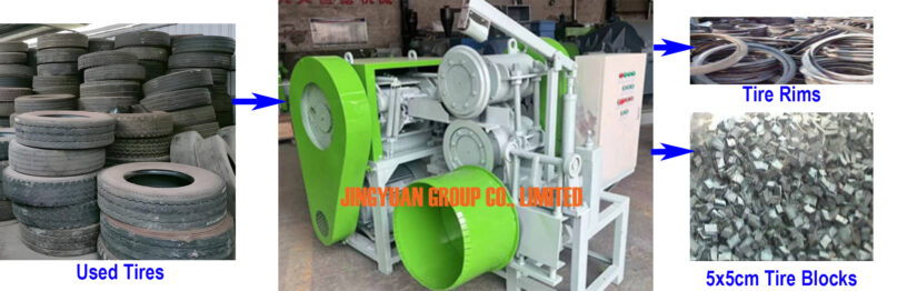 Tire Cutter tire cutting machine combines three functions